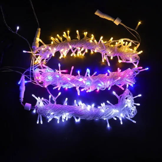 10 м 100 шариков RGB светодиодные гирлянды праздничное украшение свадебная вечеринка фея рождественский свет